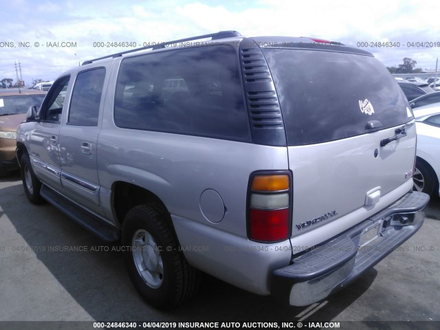 3GKEC16Z05G287405 - 2005 GMC YUKON XL C1500 GRAY photo 3