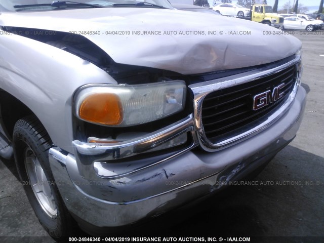 3GKEC16Z05G287405 - 2005 GMC YUKON XL C1500 GRAY photo 6