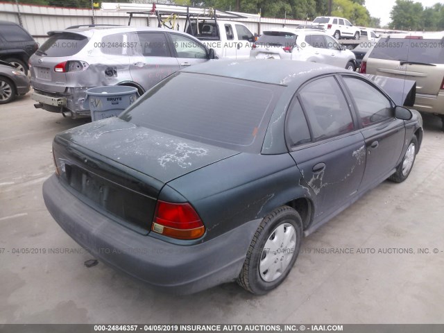 1G8ZG528XVZ367228 - 1997 SATURN SL1 GREEN photo 4