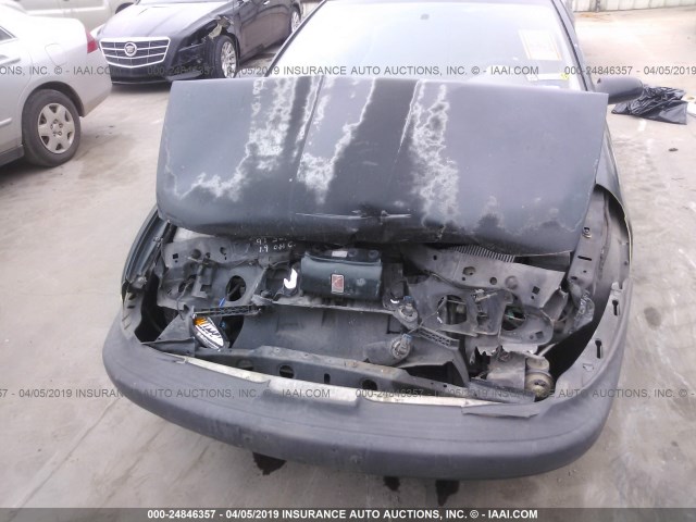 1G8ZG528XVZ367228 - 1997 SATURN SL1 GREEN photo 6