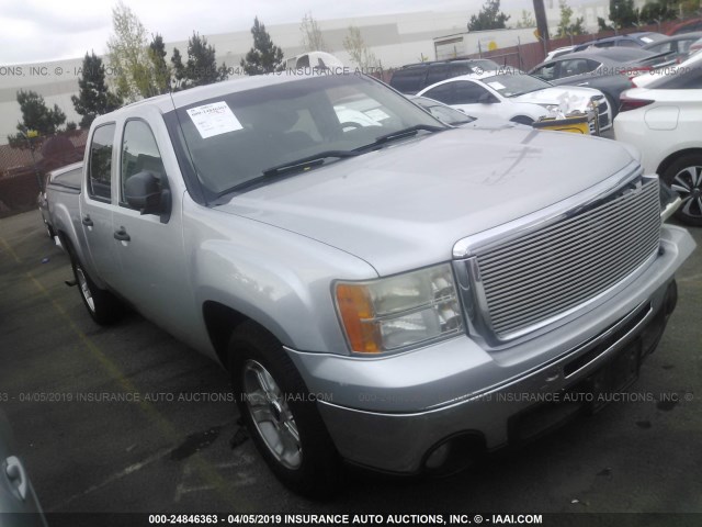 3GTP1VE00BG138508 - 2011 GMC SIERRA C1500 SLE SILVER photo 1