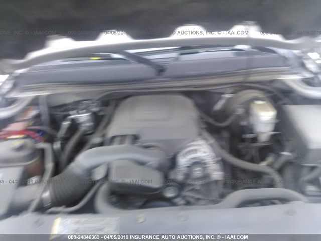 3GTP1VE00BG138508 - 2011 GMC SIERRA C1500 SLE SILVER photo 10