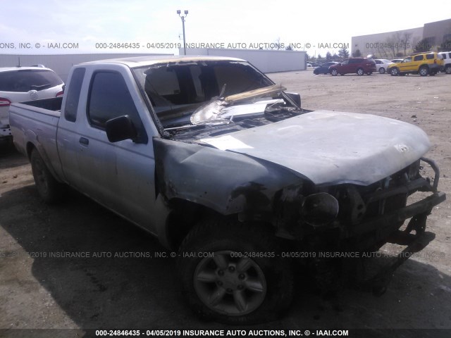 1N6DD26S51C338730 - 2001 NISSAN FRONTIER KING CAB XE GRAY photo 1