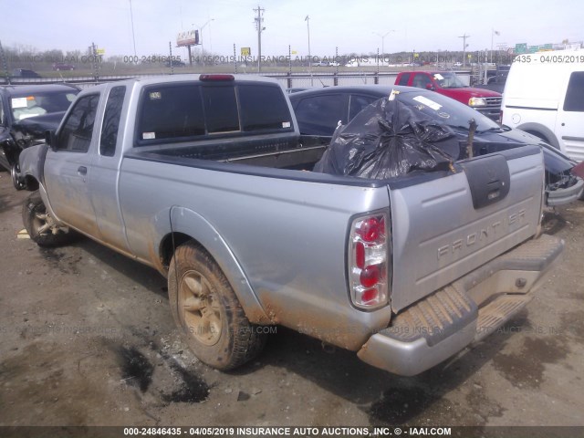 1N6DD26S51C338730 - 2001 NISSAN FRONTIER KING CAB XE GRAY photo 3