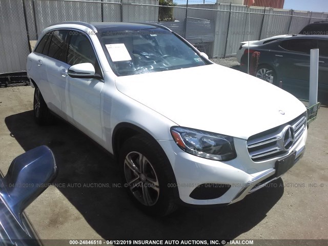 WDC0G4KB7HF125047 - 2017 MERCEDES-BENZ GLC 300 4MATIC WHITE photo 1