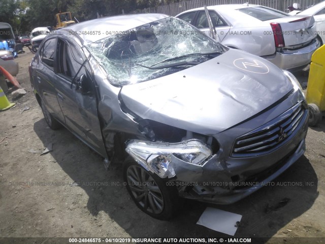 ML32F3FJ8JHF01994 - 2018 MITSUBISHI MIRAGE G4 ES Gris foto 1