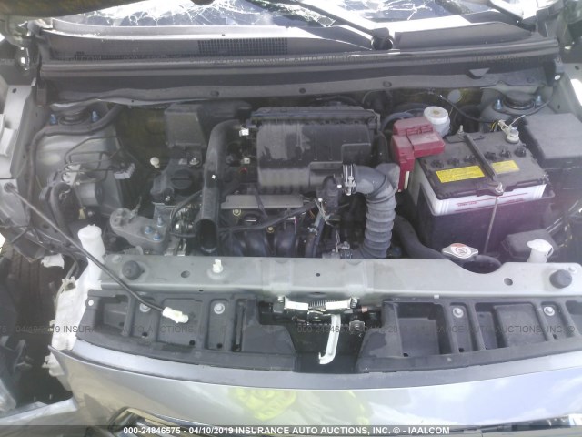 ML32F3FJ8JHF01994 - 2018 MITSUBISHI MIRAGE G4 ES Gris foto 10