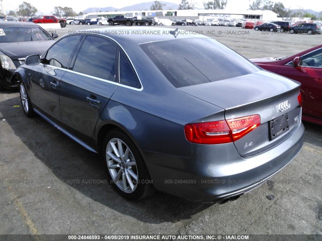 WAUFFAFL0FN025439 - 2015 AUDI A4 PREMIUM PLUS GRAY photo 3