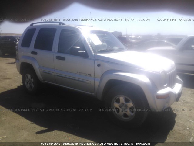 1J4GL58K72W138671 - 2002 JEEP LIBERTY LIMITED SILVER photo 1