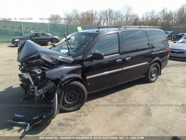 5GADV23W77D175235 - 2007 BUICK TERRAZA CX/CX PLUS BLACK photo 2