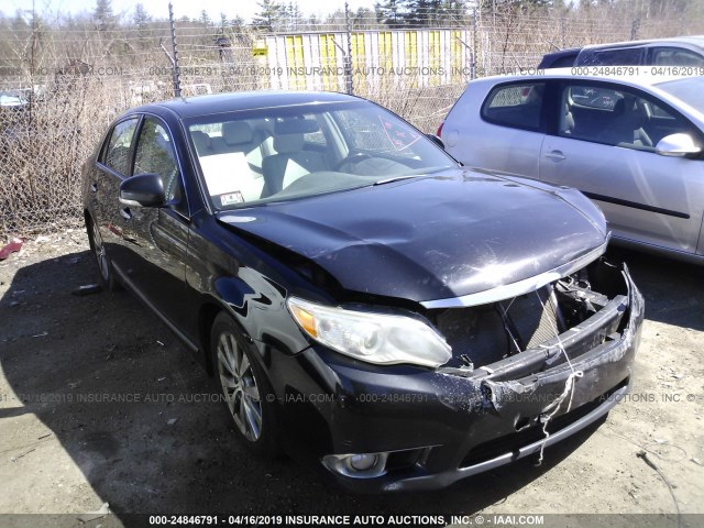 4T1BK3DBXBU398356 - 2011 TOYOTA AVALON LIMITED BLACK photo 1