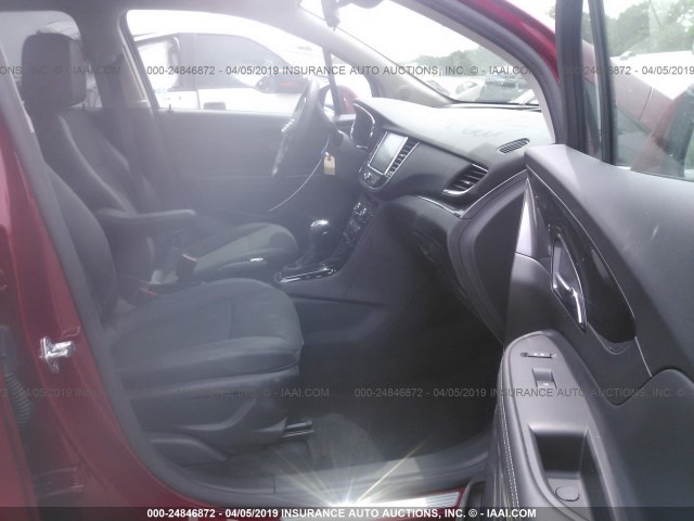 KL4CJASBXKB773302 - 2019 BUICK ENCORE PREFERRED RED photo 5