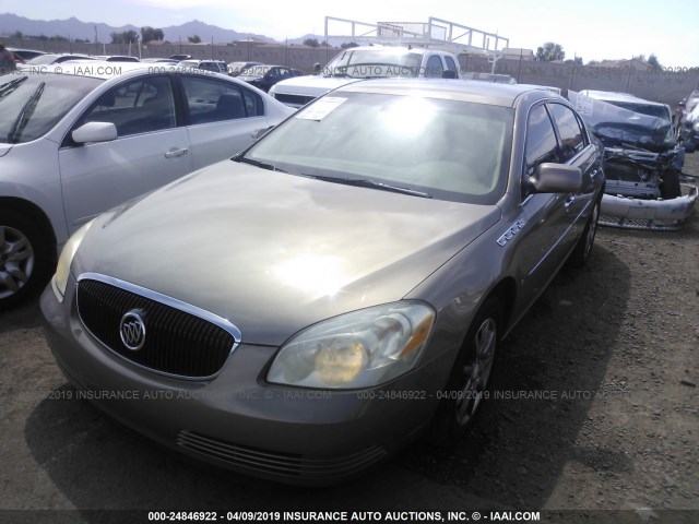 1G4HR57Y26U181276 - 2006 BUICK LUCERNE CXL TAN photo 2