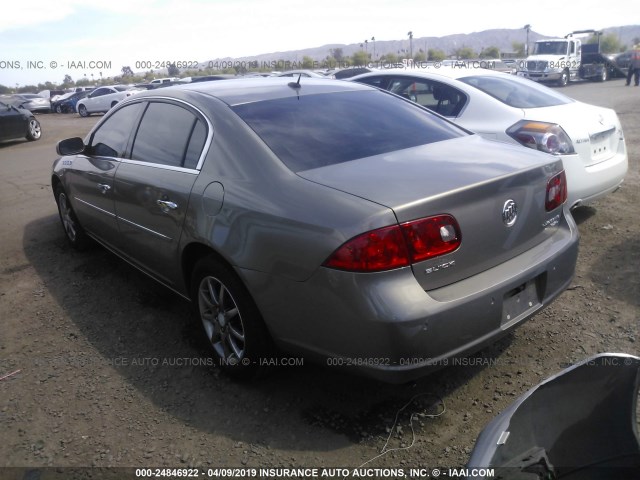 1G4HR57Y26U181276 - 2006 BUICK LUCERNE CXL TAN photo 3