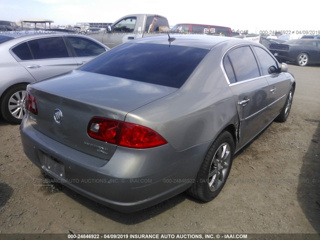 1G4HR57Y26U181276 - 2006 BUICK LUCERNE CXL TAN photo 4