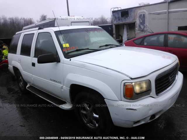 1GYEK13R7XR412819 - 1999 CADILLAC ESCALADE WHITE photo 1