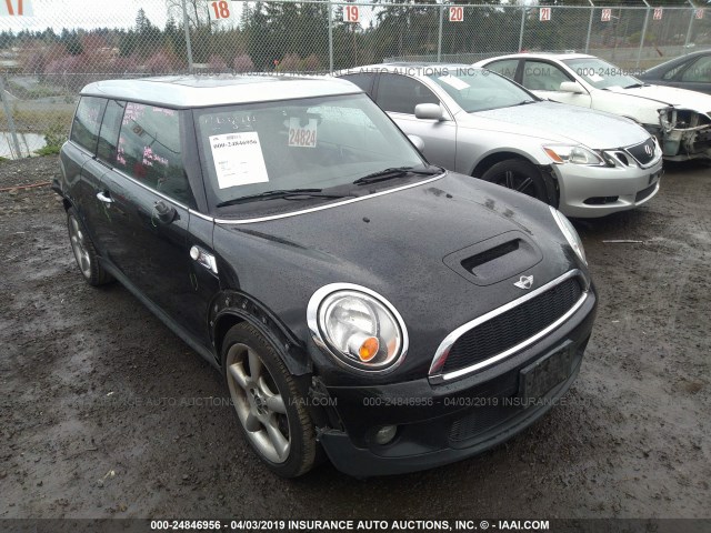 WMWMM3C56ATP75303 - 2010 MINI COOPER S CLUBMAN BLACK photo 1