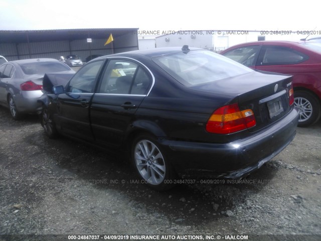 WBAEW53475PN37458 - 2005 BMW 330 XI BLACK photo 3