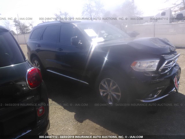 1C4RDHDG9GC361432 - 2016 DODGE DURANGO LIMITED BLACK photo 1