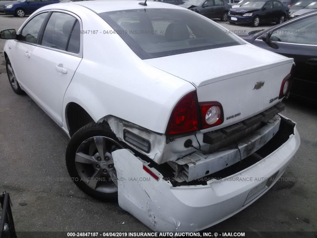 1G1ZF57539F160560 - 2009 CHEVROLET MALIBU HYBRID WHITE photo 6