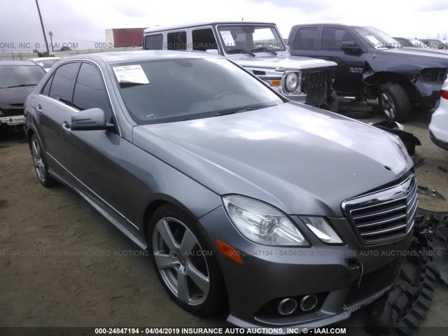 WDDHF5GB8AA261688 - 2010 MERCEDES-BENZ E 350 GRAY photo 1