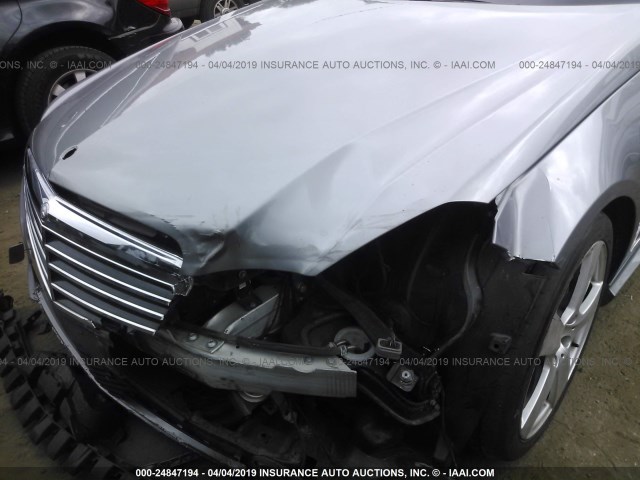 WDDHF5GB8AA261688 - 2010 MERCEDES-BENZ E 350 GRAY photo 6