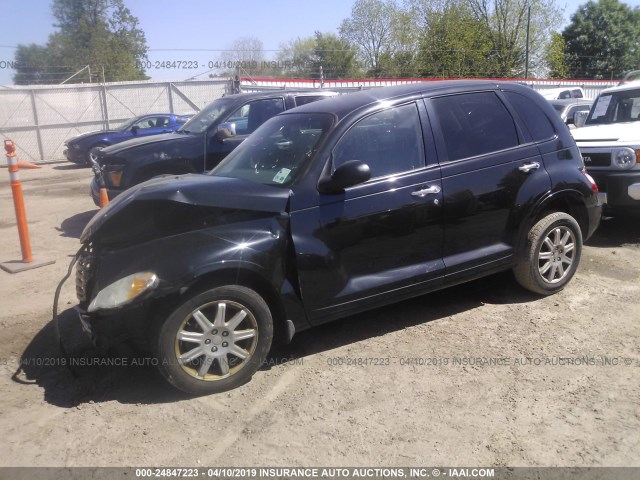 3A8FY58BX8T144510 - 2008 CHRYSLER PT CRUISER TOURING BLACK photo 2