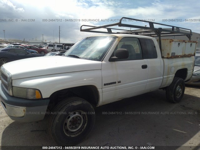 3B7KF23Z01G773397 - 2001 DODGE RAM 2500 WHITE photo 2