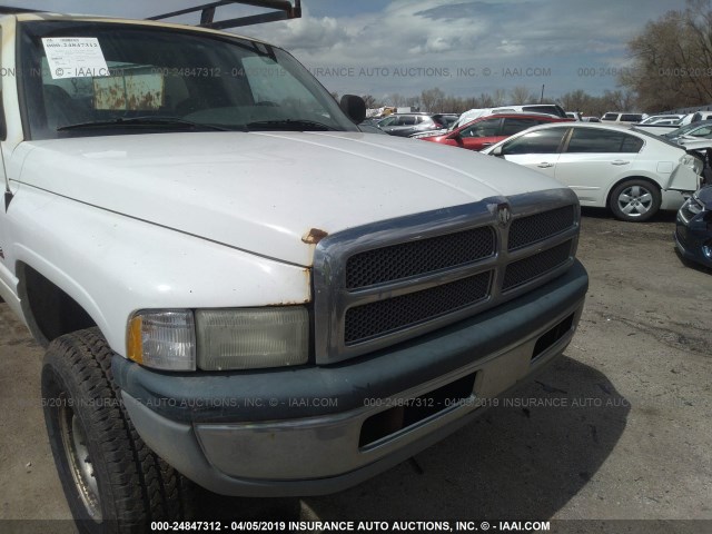 3B7KF23Z01G773397 - 2001 DODGE RAM 2500 WHITE photo 6