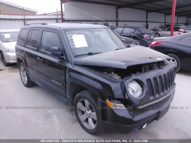 1C4NJPFA1FD350329 - 2015 JEEP PATRIOT LATITUDE BLACK photo 1