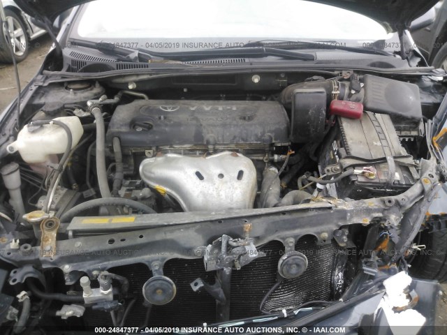 JTKDE167480251329 - 2008 TOYOTA SCION TC GRAY photo 10