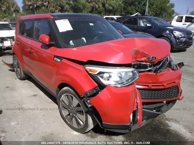 KNDJX3A53F7748060 - 2015 KIA SOUL ! Qırmızı foto 1