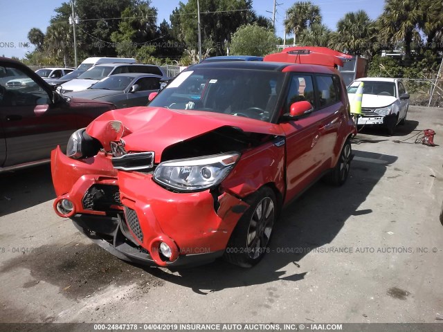 KNDJX3A53F7748060 - 2015 KIA SOUL ! Qırmızı foto 2