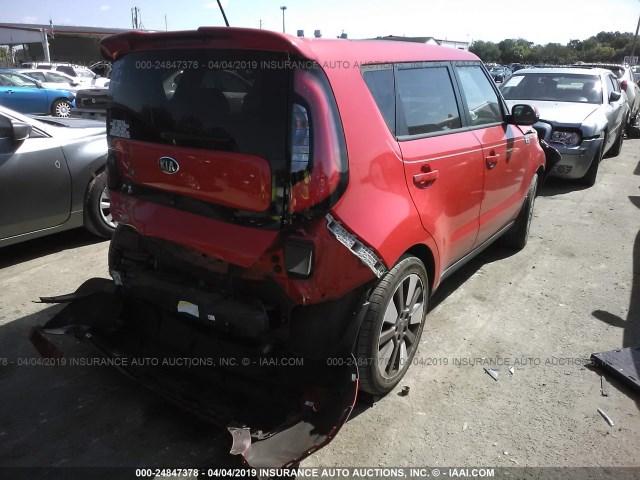 KNDJX3A53F7748060 - 2015 KIA SOUL ! Qırmızı foto 4