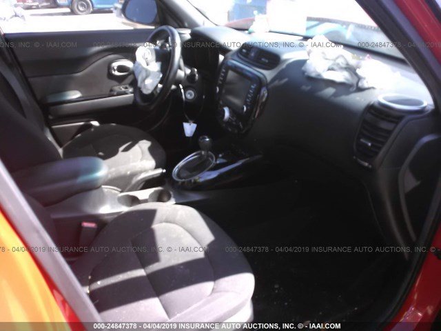 KNDJX3A53F7748060 - 2015 KIA SOUL ! Qırmızı foto 5