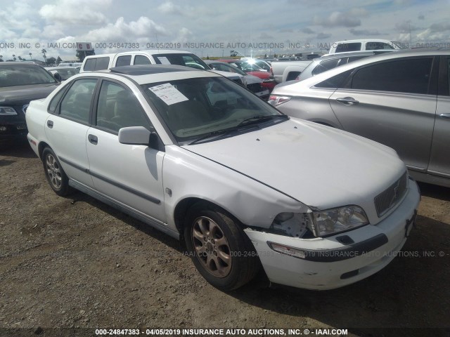 YV1VS29522F849132 - 2002 VOLVO S40 1.9T WHITE photo 6