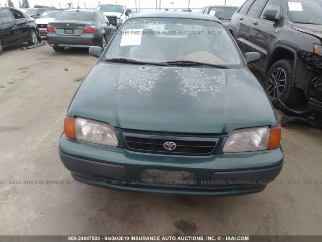 JT2EL56EXS7019929 - 1995 TOYOTA TERCEL DX GREEN photo 6