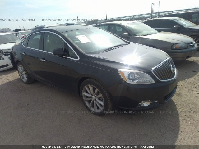 1G4PT5SV4D4248225 - 2013 BUICK VERANO PREMIUM GRAY photo 1