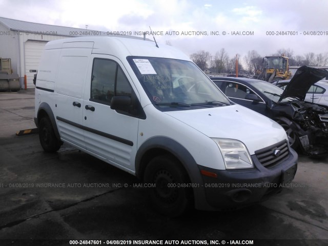 NM0LS7CN5DT142773 - 2013 FORD TRANSIT CONNECT XL WHITE photo 1