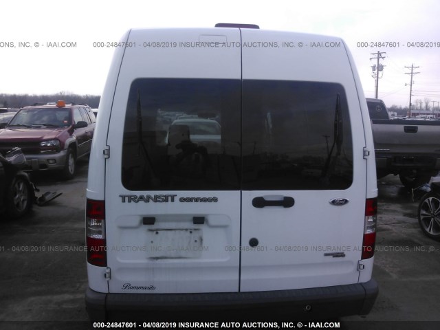 NM0LS7CN5DT142773 - 2013 FORD TRANSIT CONNECT XL WHITE photo 6