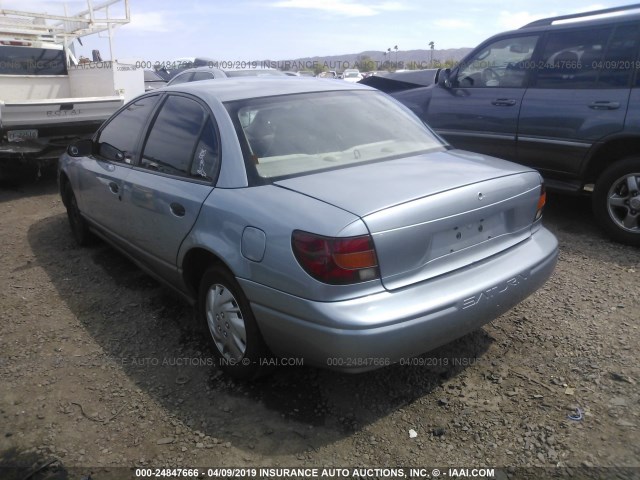 1G8ZS52872Z261958 - 2002 SATURN SL SPRING SPECIAL Light Blue photo 3