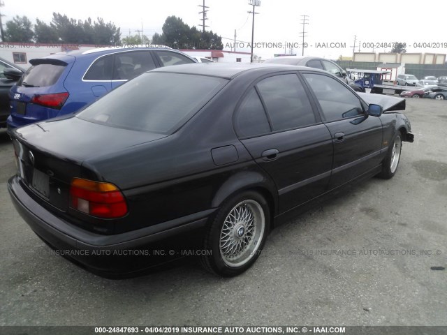 WBADD6328WBW44524 - 1998 BMW 528 I AUTOMATIC BLACK photo 4