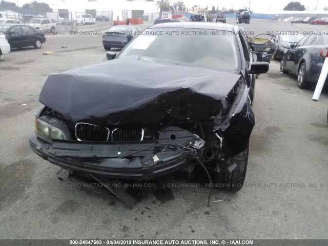 WBADD6328WBW44524 - 1998 BMW 528 I AUTOMATIC BLACK photo 6