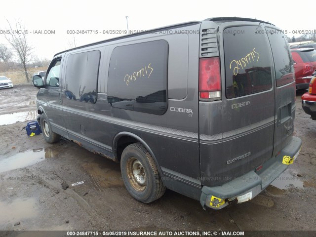 1GBFG15R4Y1109946 - 2000 CHEVROLET EXPRESS G1500  GRAY photo 3