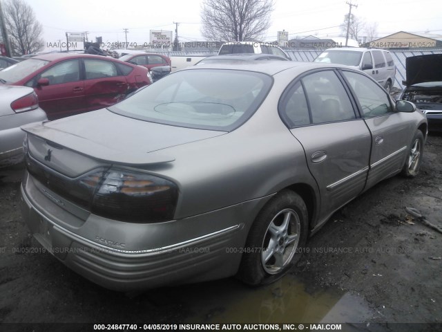 1G2HX54K714244038 - 2001 PONTIAC BONNEVILLE SE BROWN photo 4