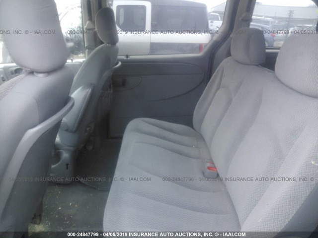 1A4GJ45R07B122988 - 2007 CHRYSLER TOWN & COUNTRY LX BLUE photo 8