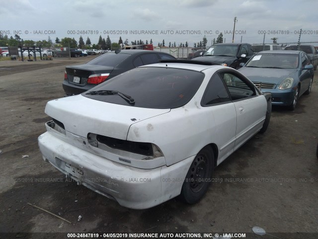 JH4DC2382WS001720 - 1998 ACURA INTEGRA GSR WHITE photo 4