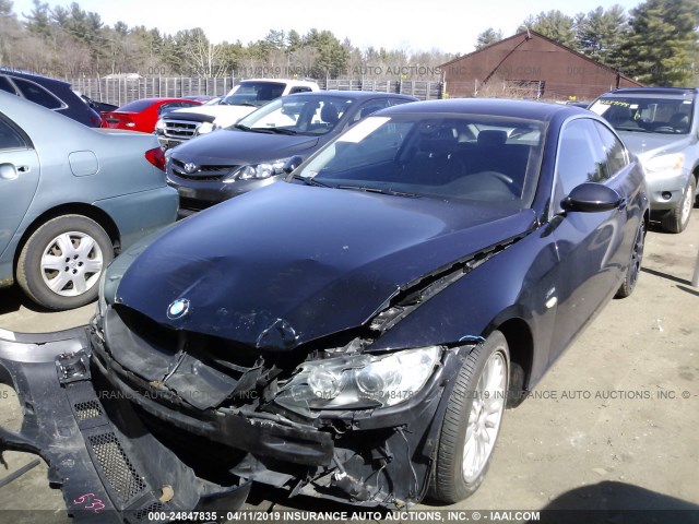 WBAWV53599P080500 - 2009 BMW 328 XI SULEV BLACK photo 2