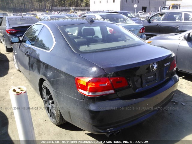 WBAWV53599P080500 - 2009 BMW 328 XI SULEV BLACK photo 3