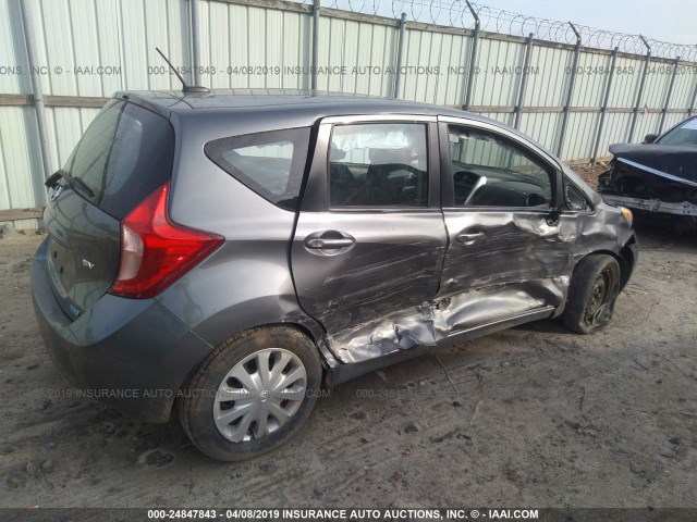 3N1CE2CP3GL361161 - 2016 NISSAN VERSA NOTE S/S PLUS/SV/SL/SR GRAY photo 6